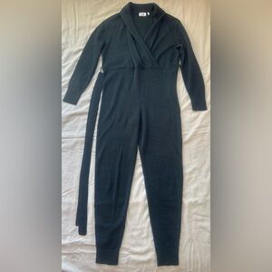 sskein Green Long Sleeve Alpaca Jumpsuit XS-fits like S